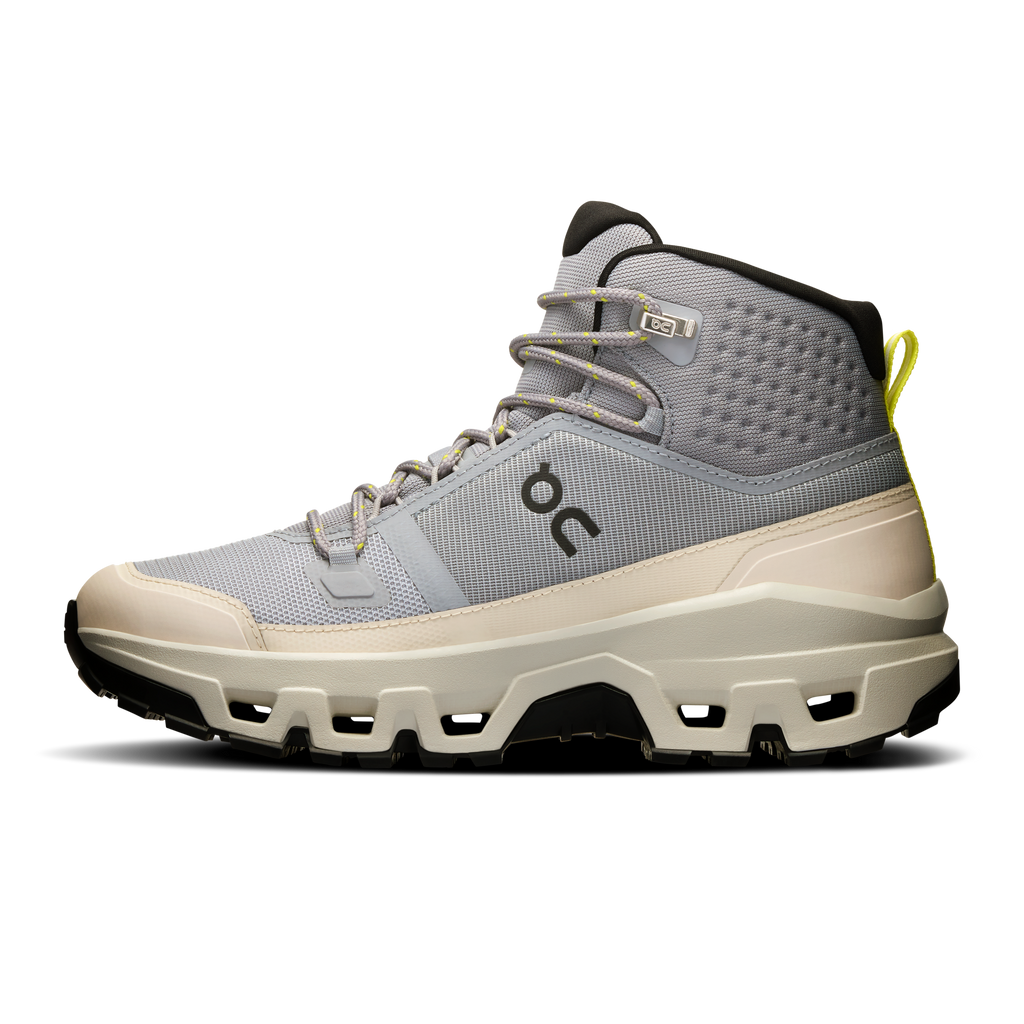 ON Cloudrock Mid WP - Alloy | Ice