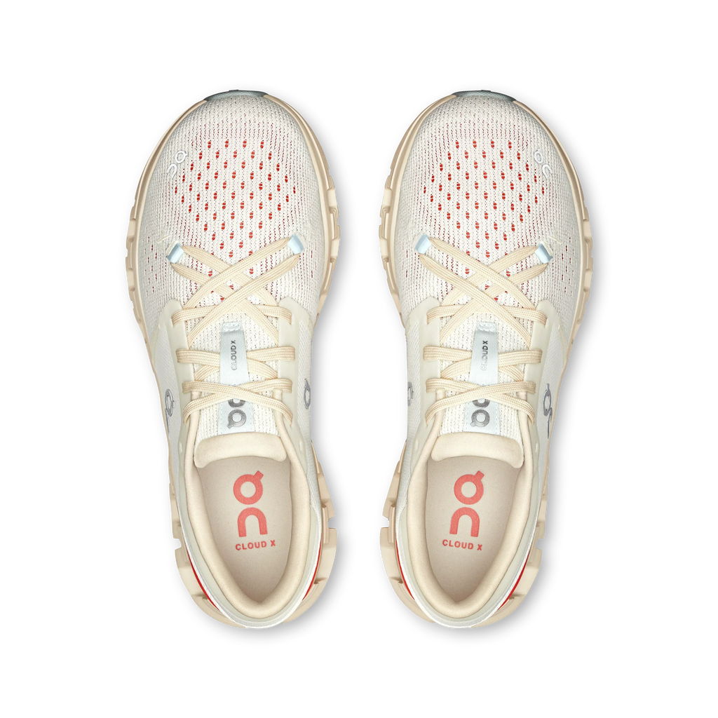 Cloud X 4 - Ivory | Salmon