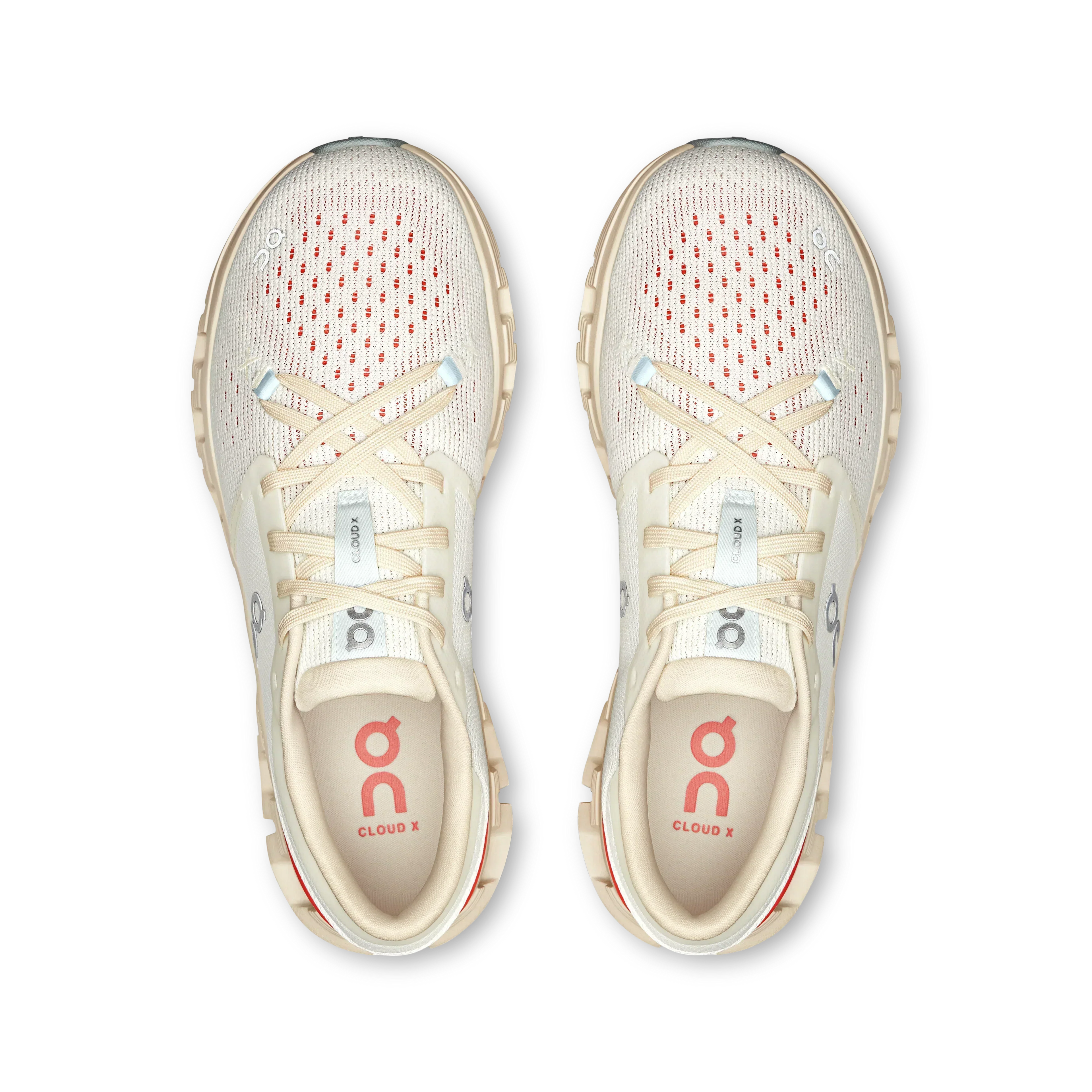 Cloud X 4 - Ivory | Salmon