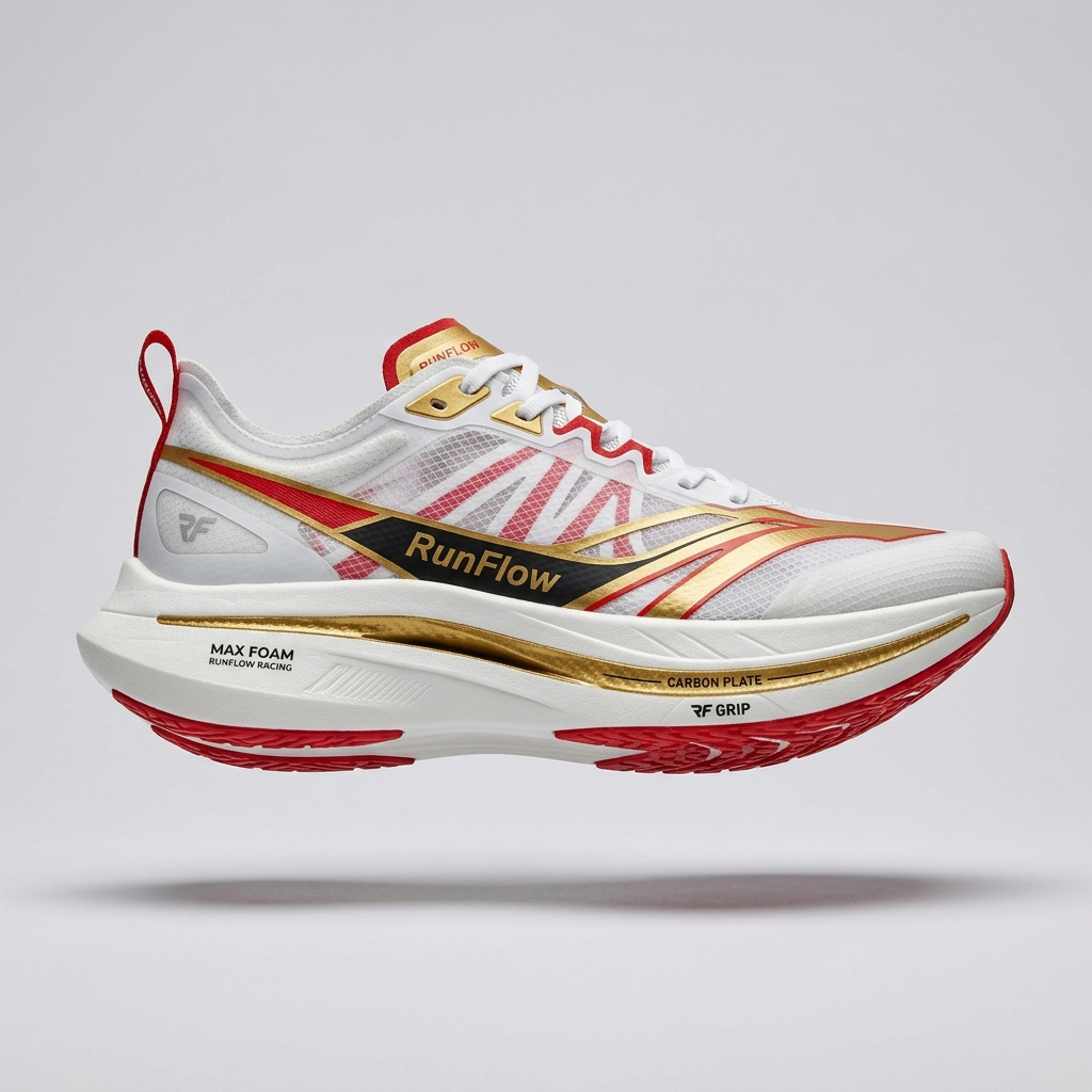 Run Flow Carbon X1 - White Gold