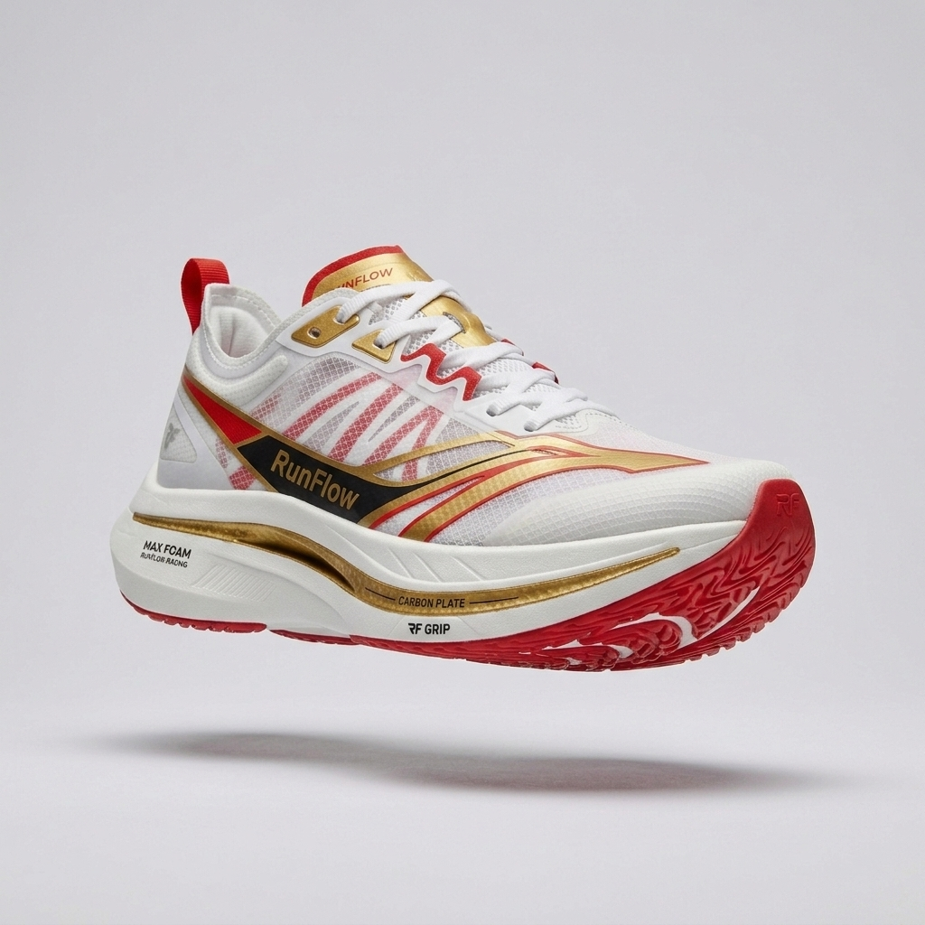 Run Flow Carbon X1 - White Gold