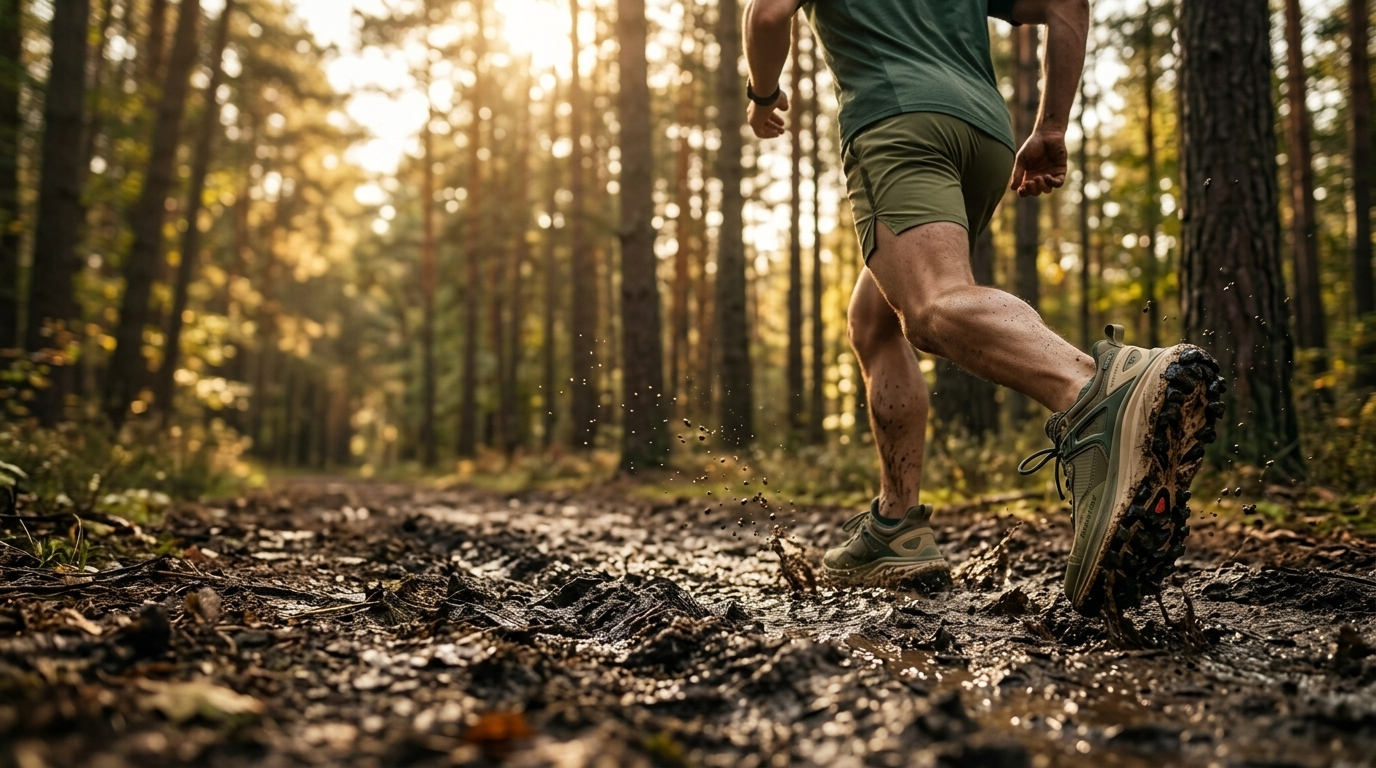 Run Flow Terra 1 trail running banner